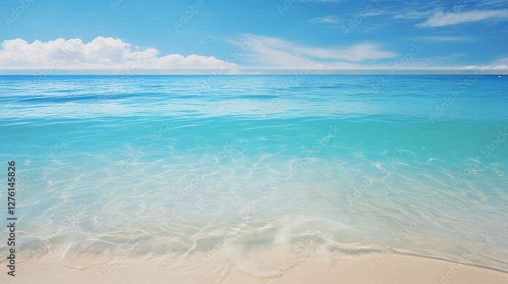 Fototapeta premium waves blue and turquoise