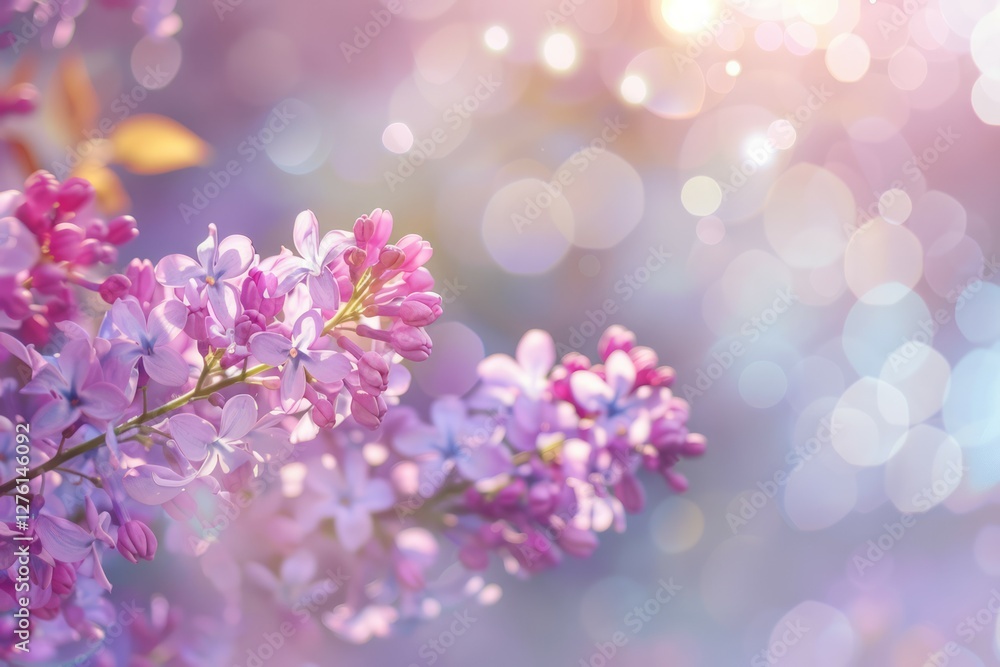 Lilac flowers close up background at sunny day. Selective focus. Professional photo Lilac flowers close up background at sunny day. Selective focus. Professional photo