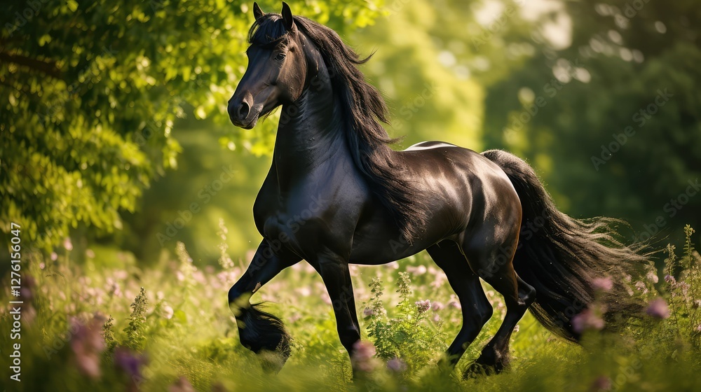 coat black arabian horse coat black arabian horse