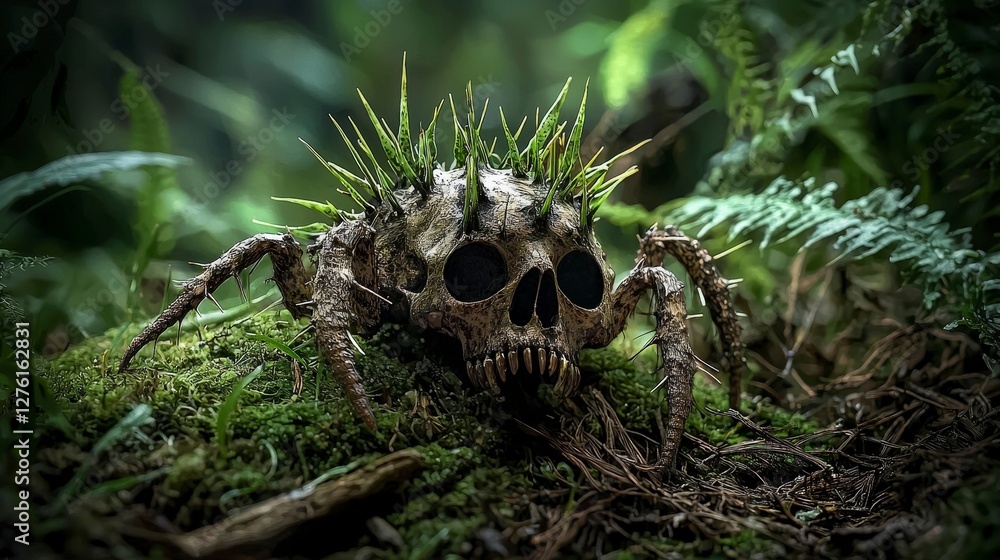 Extraterrestrial biodiversity preservation techniques unveiling nature's mysteries in a lush forest setting Extraterrestrial biodiversity preservation techniques unveiling nature's mysteries in a lush forest setting