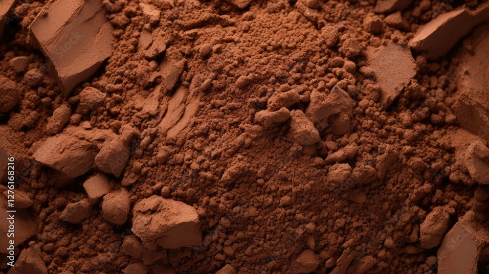 Fototapeta premium y cocoa powder texture
