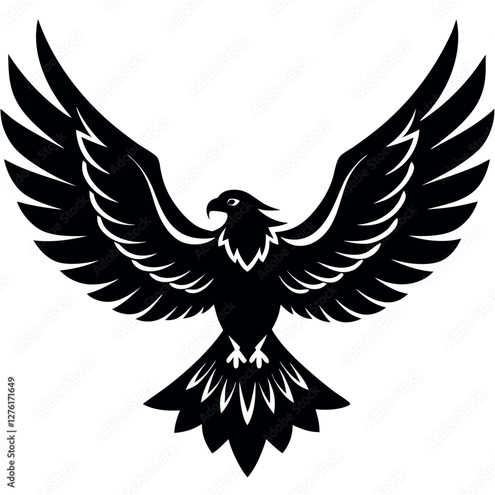 Naklejka premium Eagle Adobe Illustrator Artwork