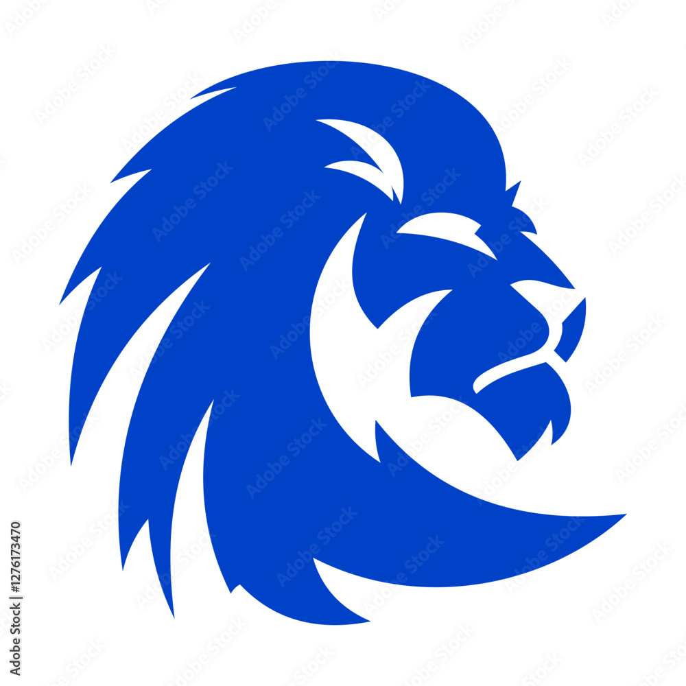 Lion Head Vector Logo Design Template Lion Head Vector Logo Design Template