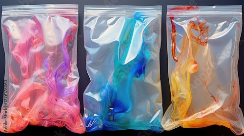 Wallpaper Mural project plastic zip bag Torontodigital.ca