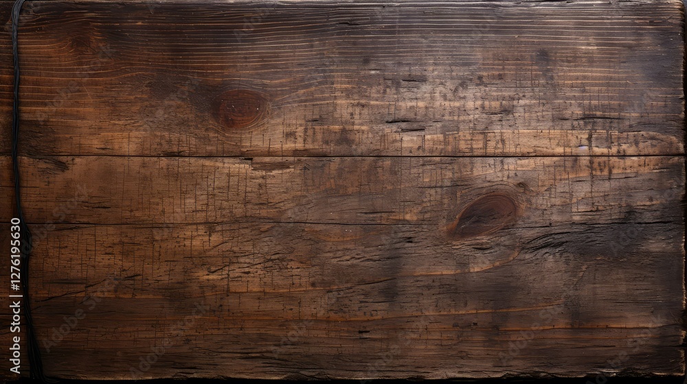 Naklejka premium wooden old book cover texture