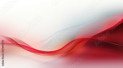 watercolor red swoosh background