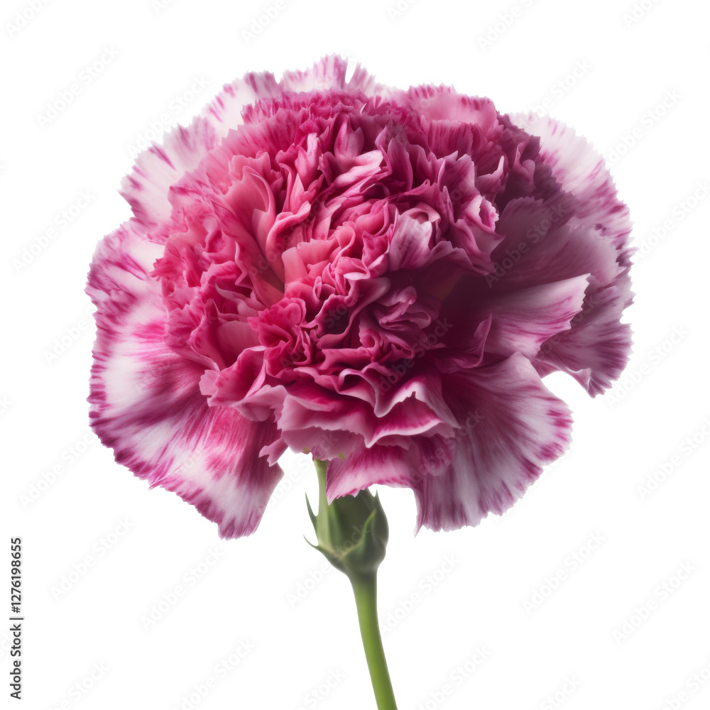 carnation flower isolated on white carnation flower isolated on white