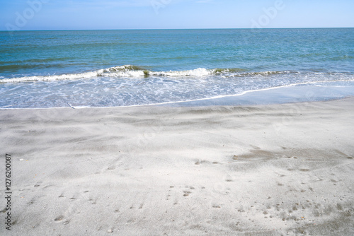 Picture of Chao Sam Phraya Beach, Pran Buri District, Prachuap Khiri Khan Province, Thailand photo