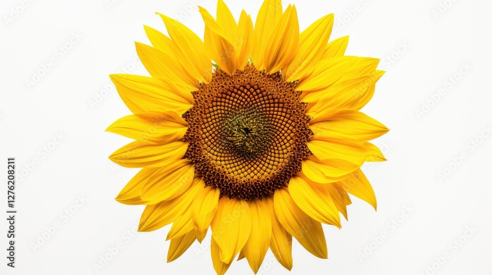 close sunflower isolated on white close sunflower isolated on white