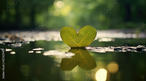 nature leaf heart photo