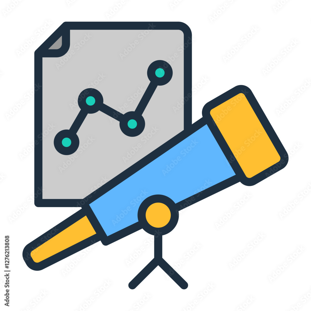 Financial Forecasting Icon Financial Forecasting Icon