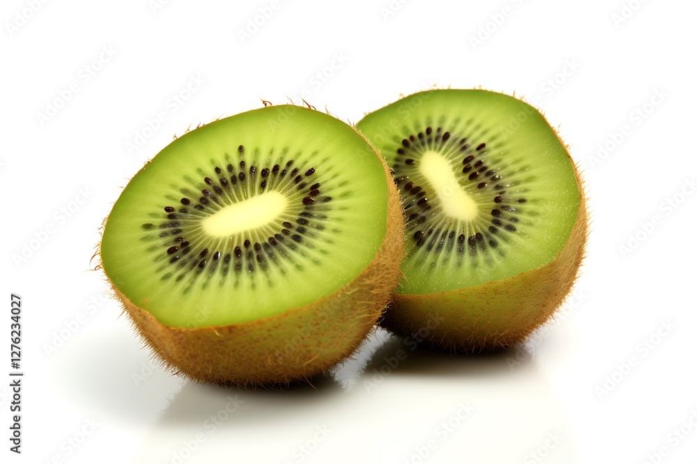 Fototapeta premium Kiwi fruit isolated on white background