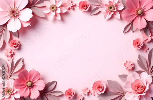 Greeting for International Women's Day on March 8th. Banner, a leaflet, a beautiful postcard for March 8th. Place for the text, selective focus.