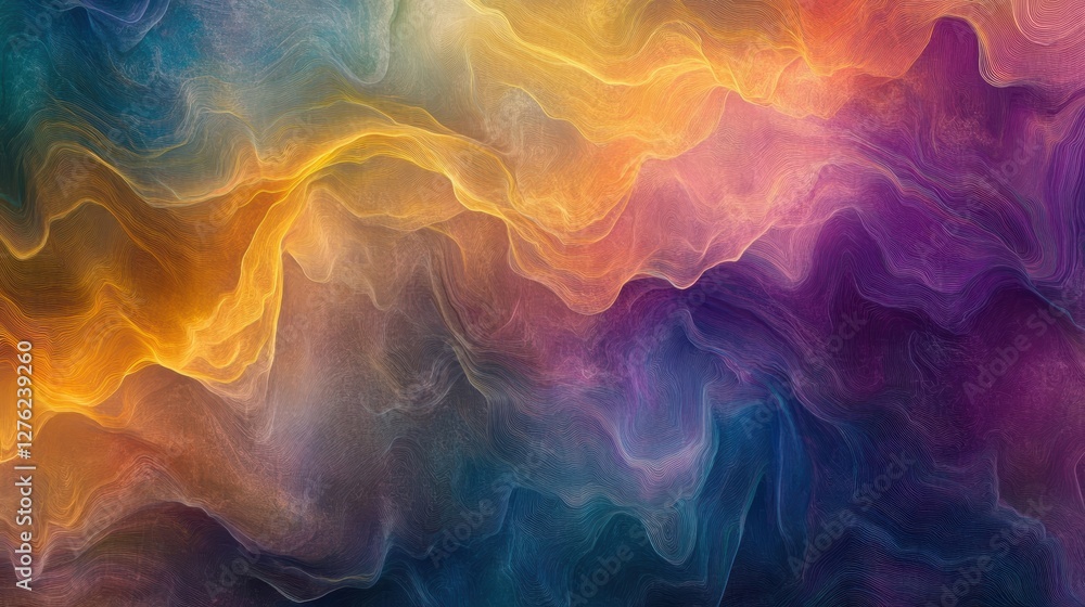 Fototapeta premium abstract colorful swirling texture