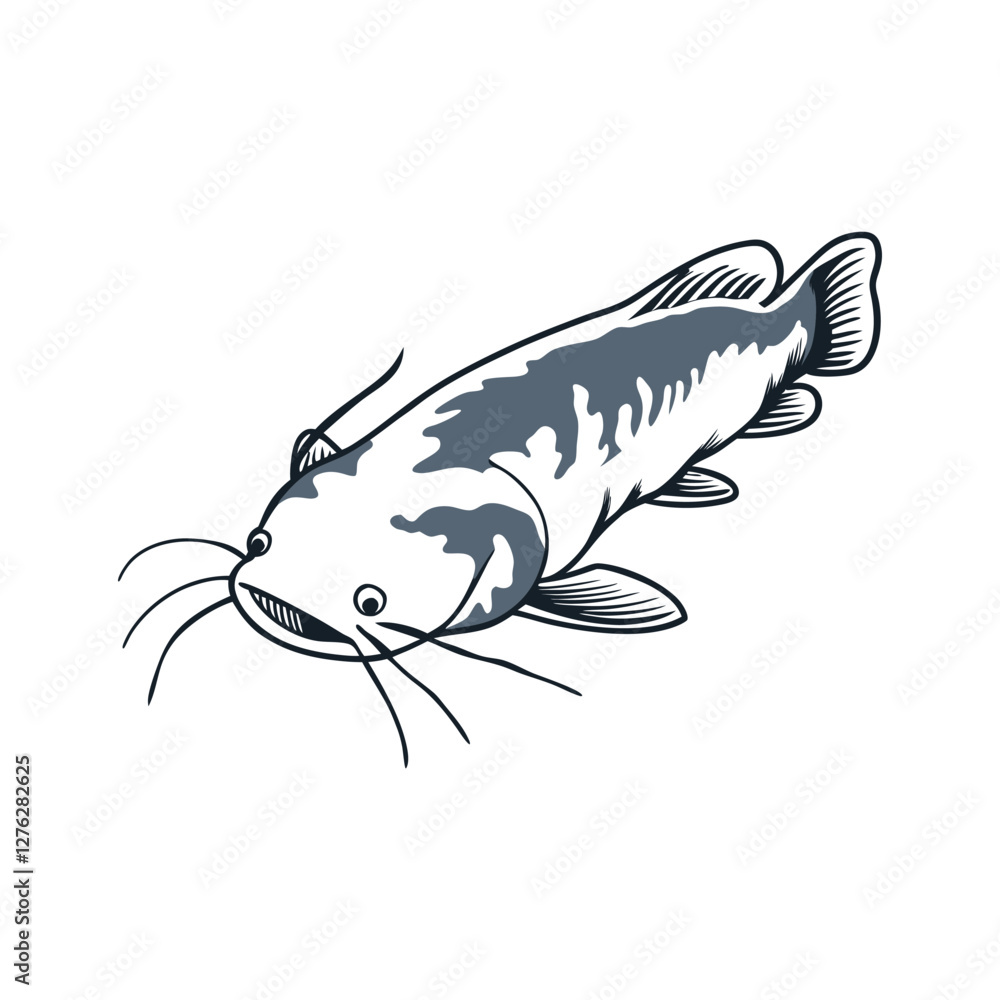Obraz premium fish vector and image natural