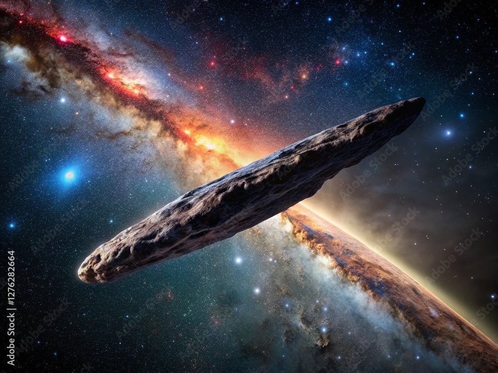 Mysterious Interstellar Object 'Oumuamua: Cosmic Wanderer in Deep Space Mysterious Interstellar Object 'Oumuamua: Cosmic Wanderer in Deep Space