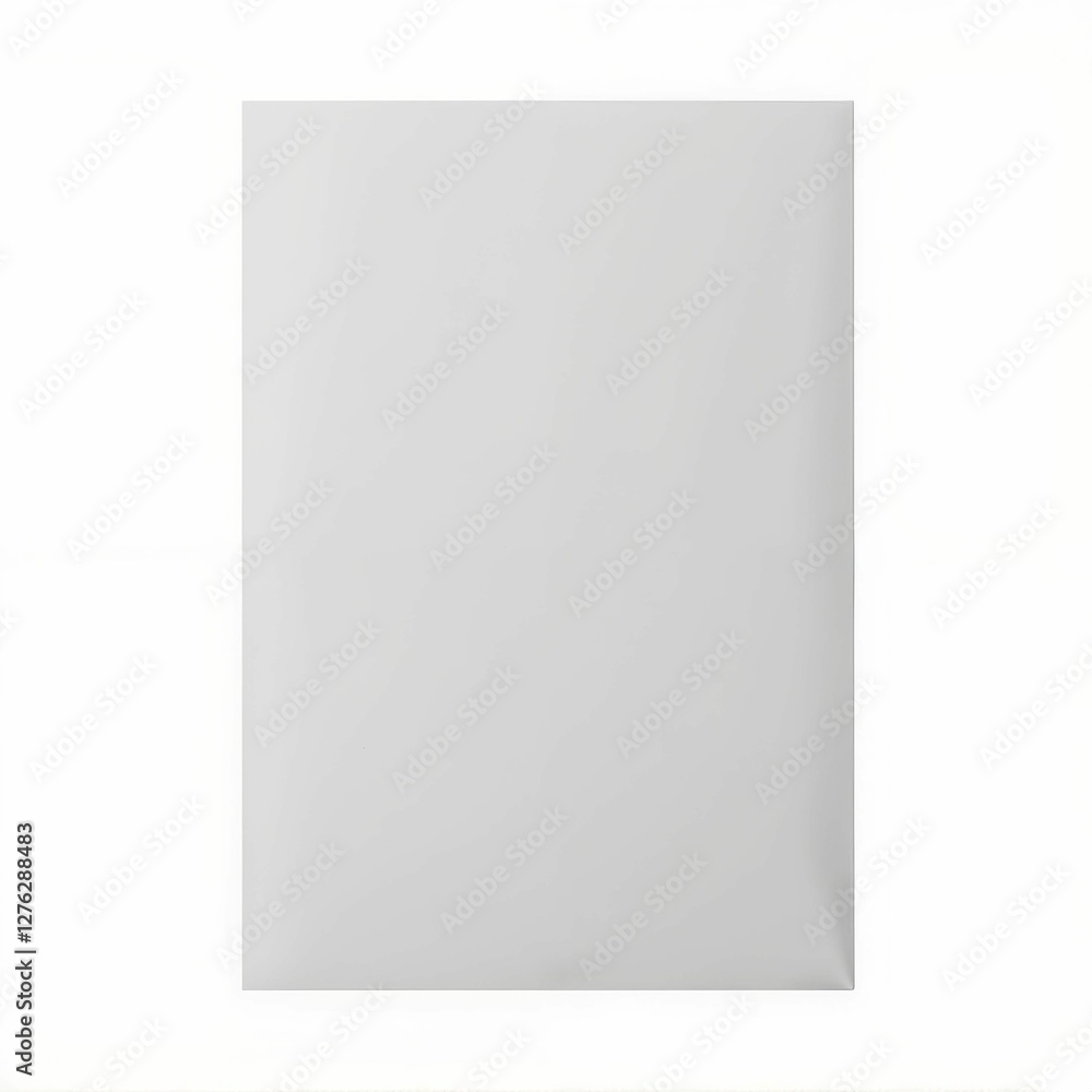 Blank White Sheet Paper Ideal for Text Graphics or Design Elements on Isolated Neutral Background Simple Blank White Sheet Paper Ideal for Text Graphics or Design Elements on Isolated Neutral Background Simple