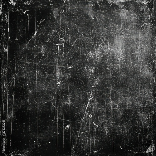 Dark Grungy Surface Texture with Scratches and Dust Overlay Abstract Design Digital Backdrop Image