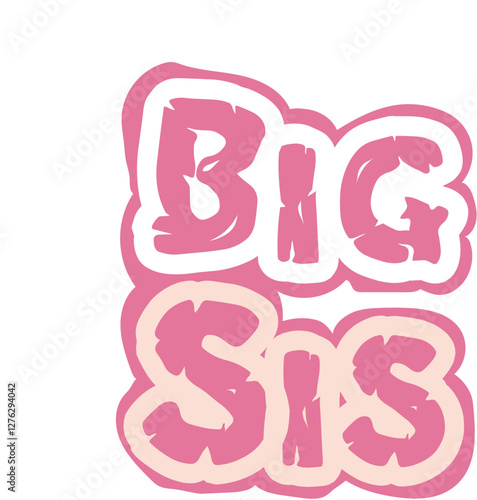 Lil sis, little sister. big sis, big sister, lil bro, little bro, lil brother, little brother, dalmatian, dots