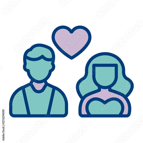 Couple Icon Design