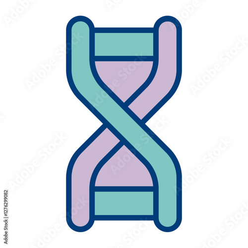 Deoxyribonucleic Aid Icon Design