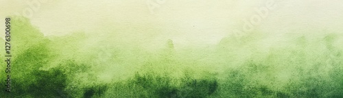 Gradient matcha green watercolor paper, soft organic texture, minimal backdrop