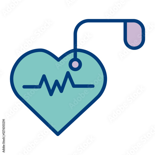 Pacemaker Vector Icon Design