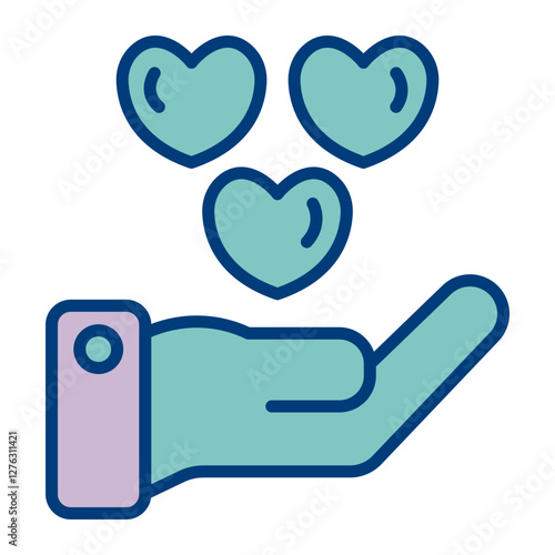 Loving Vector Icon Design