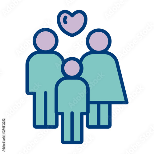 Family Vector Icon Design