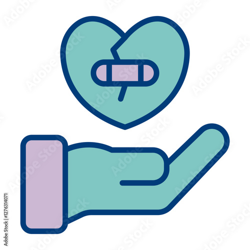 Forgiveness Vector Icon Design