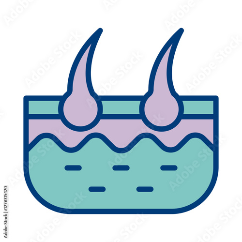Hairy Vector Icon Design