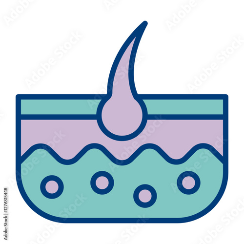 Hair Vector Icon Design