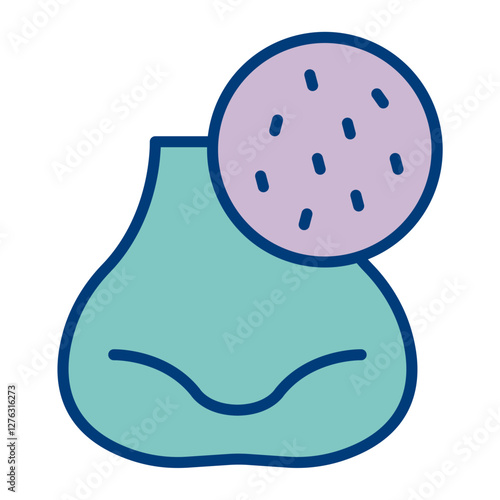 Blackhead Vector Icon Design