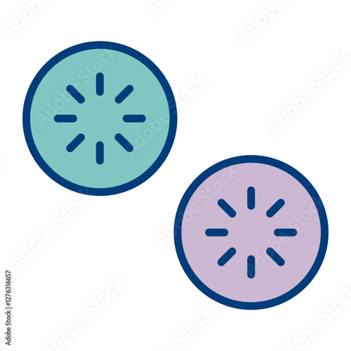 Cucumber Vector Icon Design