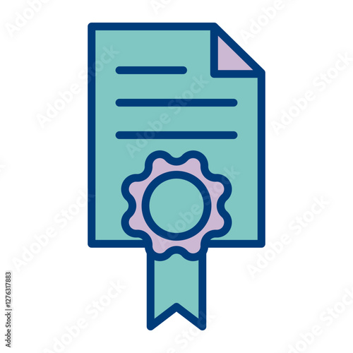 Licence Vector Icon Design