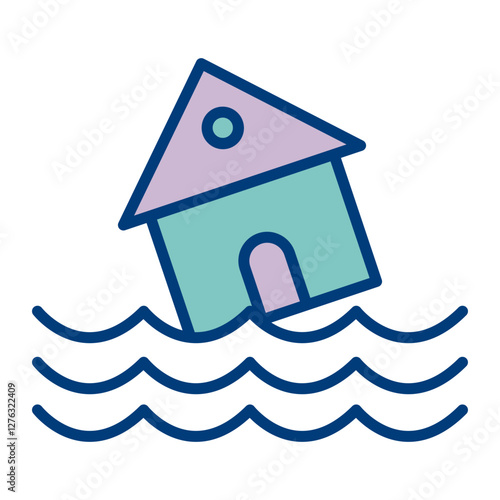 Flood Vector Icon Design