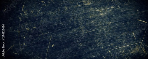 Distressed Surface Grunge Texture with Scratches and Dark Backdrop for Vintage Graphic Design Elements photo