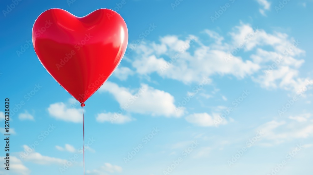 sky small red hearts sky small red hearts