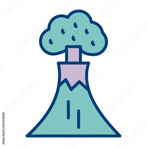 Eruption Icon Design