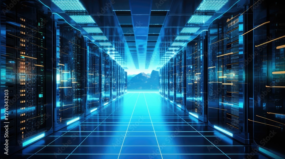 Fototapeta premium ventilation storage data center