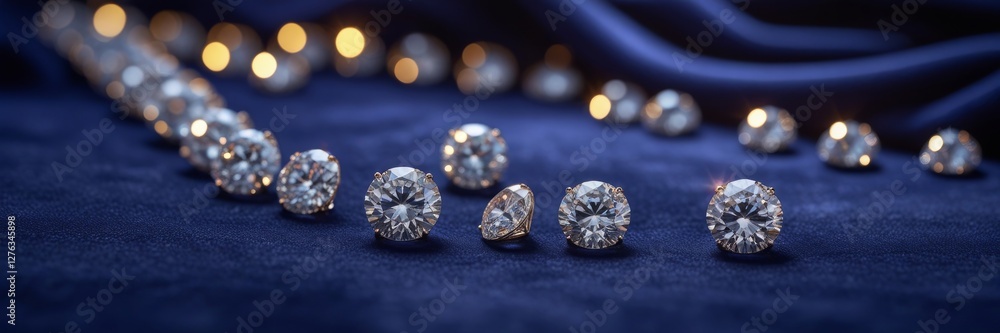 Scattered Diamonds on Velvet Scattered Diamonds on Velvet