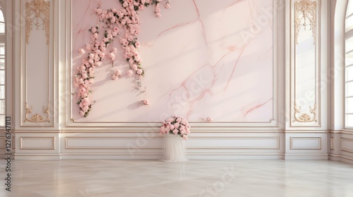 feminine wall floor background
