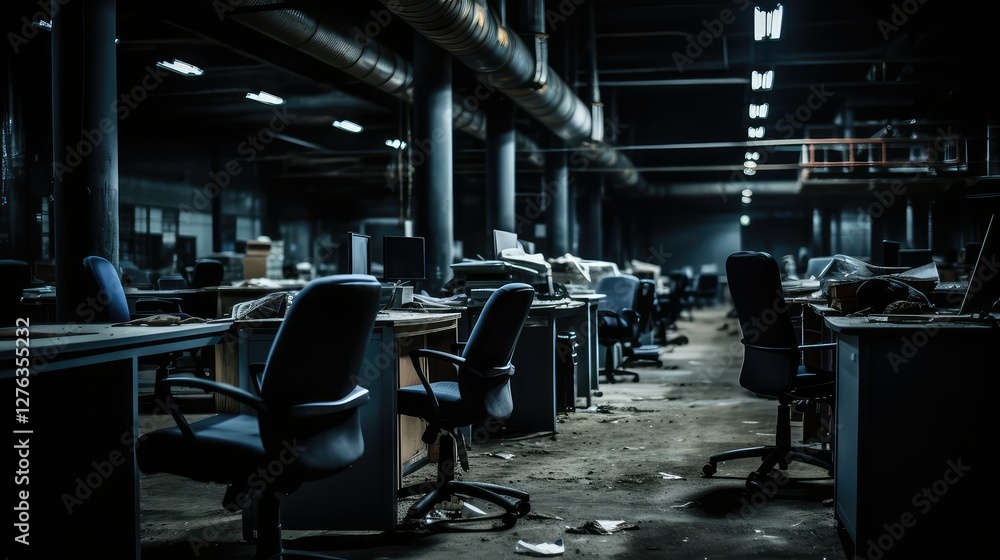 deserted office corona deserted office corona