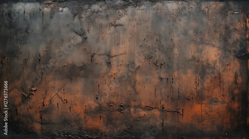 Wallpaper Mural weathered black distressed texture Torontodigital.ca