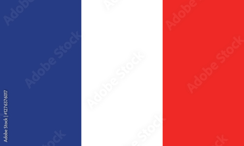 Free Download France flag icon vector. France country flag is a symbol of freedom. Rectangle French flag illustration. - GFXLoad