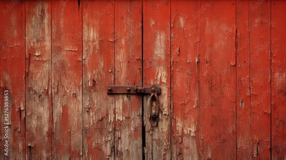 door distressed red door distressed red