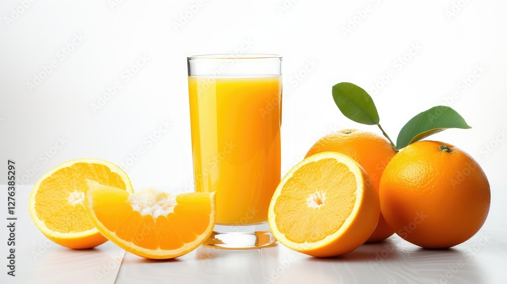 vibrant oranges on white vibrant oranges on white