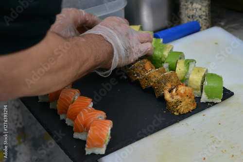 sushi, makis