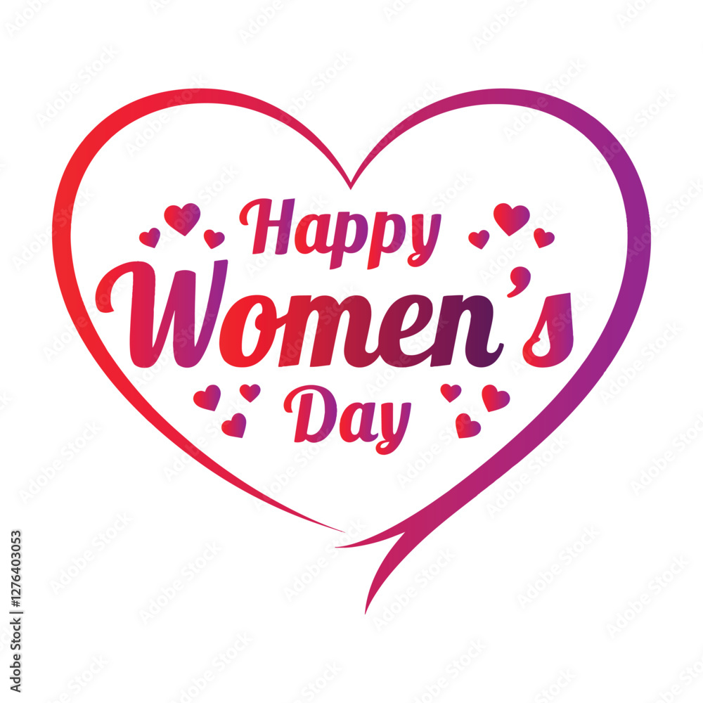 Happy women day illustration Happy women day illustration
