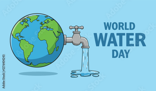 world heath day vector illustration
